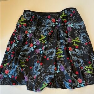 Dragon Print Skort - Black Bolder Athletic
